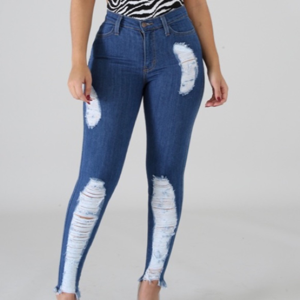 TEESH RAW DENIM